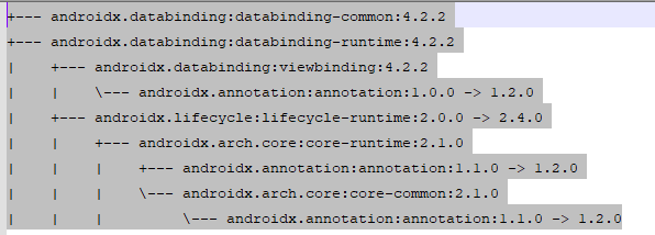 android gradle dependency tree change（依赖树变化）监控实现，sdk version 变化一目了然