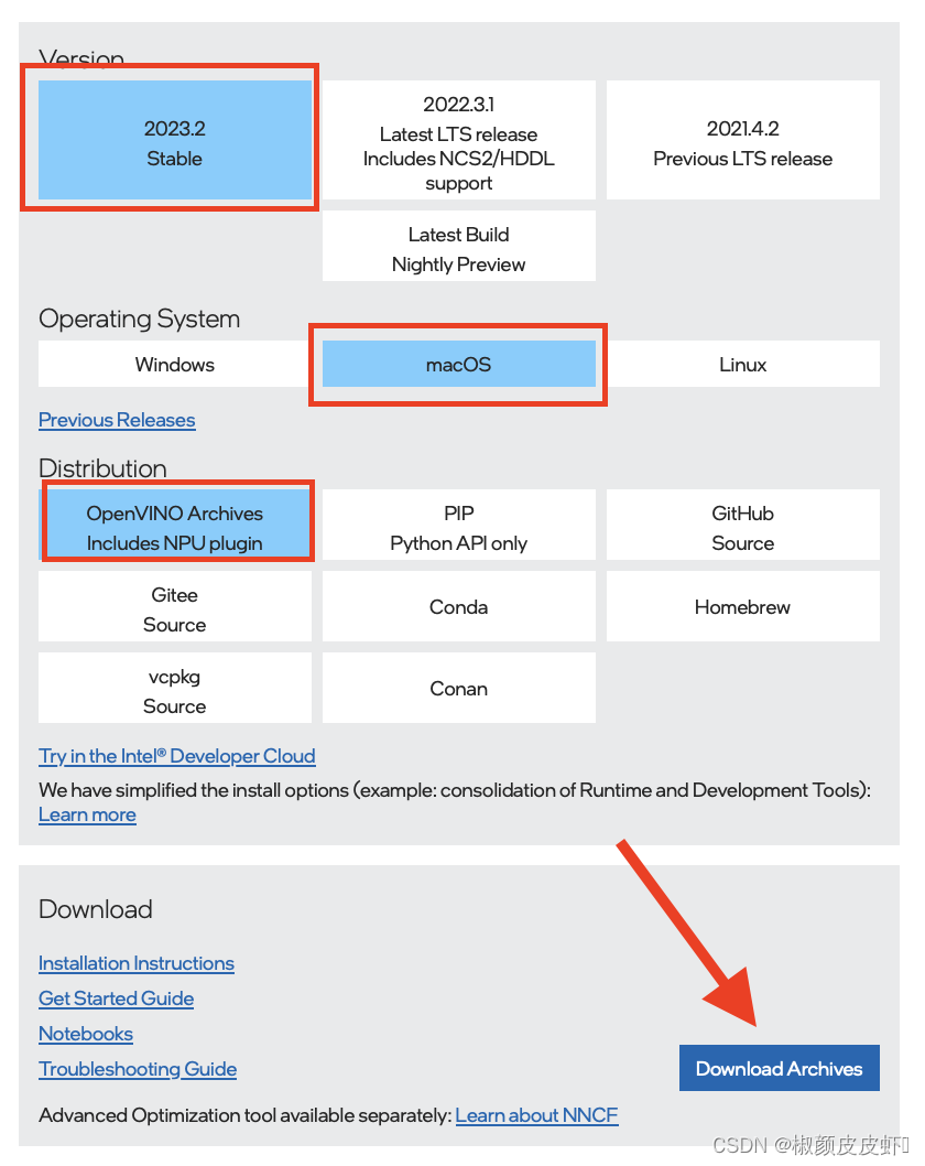 【openvino 】在 macos 上编译 openvino c   项目