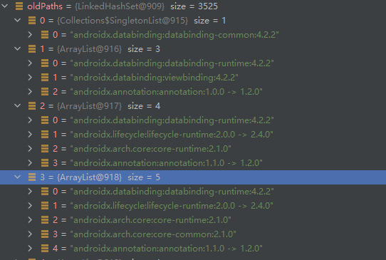 android gradle dependency tree change（依赖树变化）监控实现，sdk version 变化一目了然