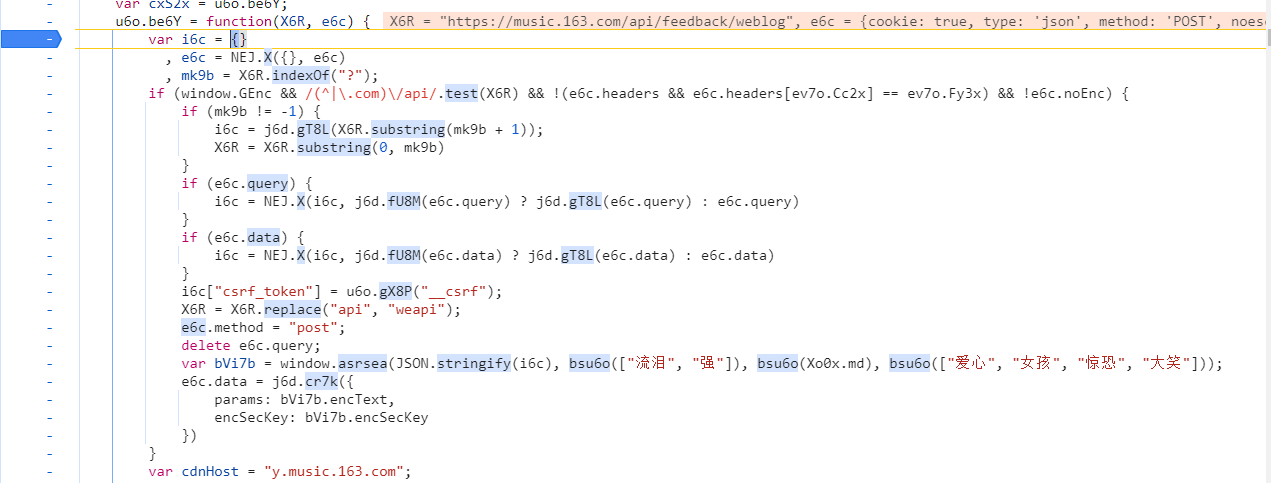 初识javascript逆向——以网易云音乐和招标网站为例 