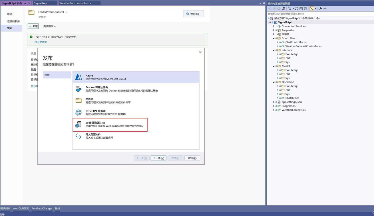 .net6项目部署iis步骤(图文)