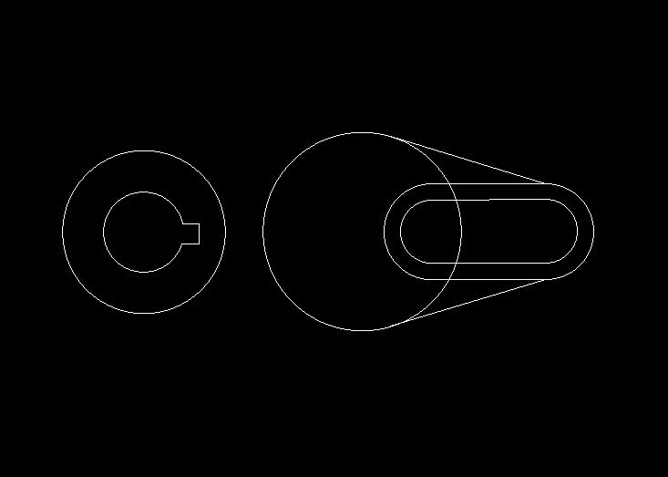 cad怎么画传动轴平面图 cad绘制传动轴零件图的技巧
