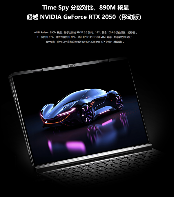 amd rdna3.5核显着实彪悍！跑分无限逼近移动版rtx 3050