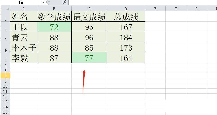 excel表格数据怎么将大于100的标红小于80显示绿色? 条件格式详细用法