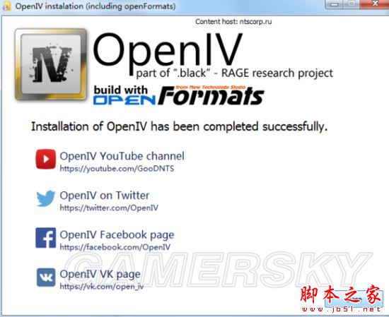 openiv(侠盗猎车手gta模组安装工具) 全版本通用 v4.01 免费安装版