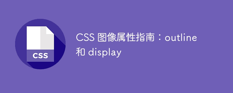 <a href=https://freexyz.cn/dev/css/ target=_blank class=infotextkey>css</a> 图像属性指南：outline 和 display